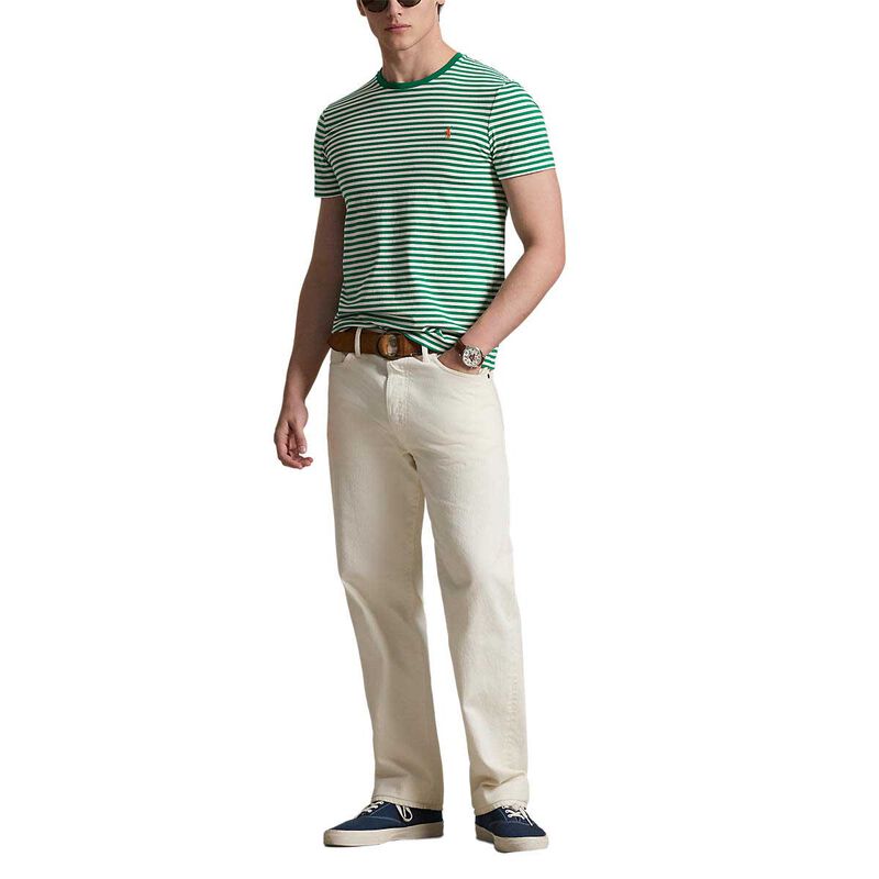 Polo Ralph Lauren Custom Slim Fit Striped Jersey T-Shirt image number 3